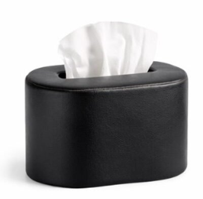 Leather Tissue Box Cover (Square)