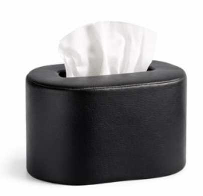 Leather Tissue Box Cover (Square)